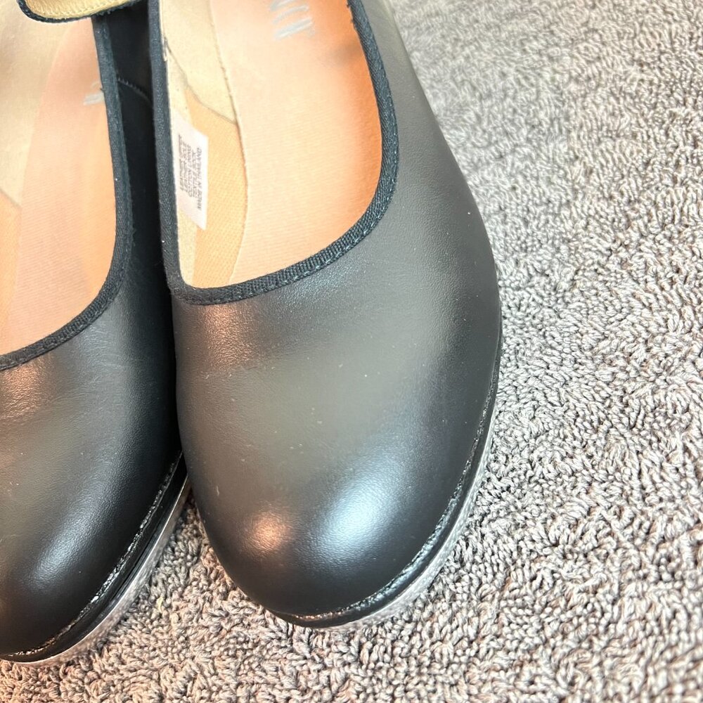 Bloch Womens Size‎ 7 S0323L Show Tapper Black Leather Mary Jane Tap Dance Shoes - Picture 5 of 15